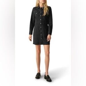 Elegant Black Long Sleeve Dress